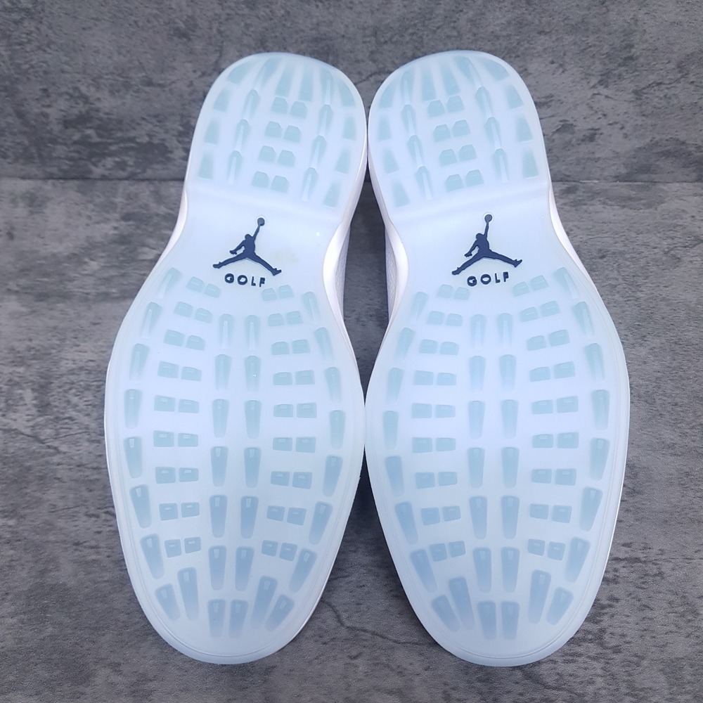 NIKE AIR JORDAN ADG 5 Golf Shoes Mens Size 9.5 Midnight Navy University Blue UNC - Picture 5 of 5